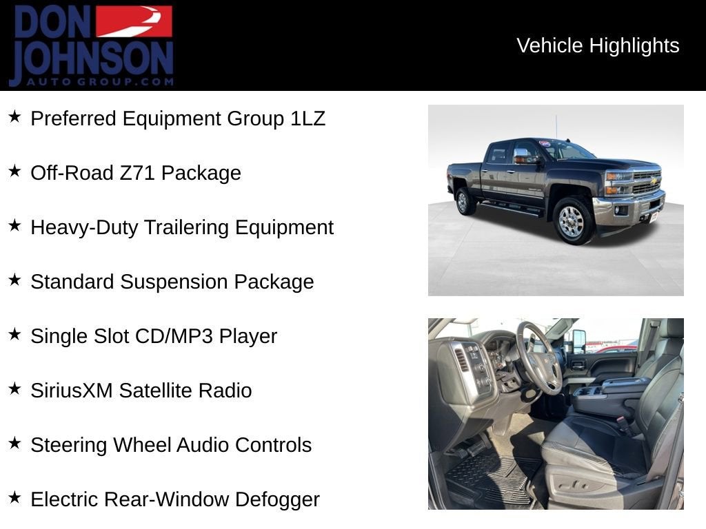 2015 Chevrolet Silverado 2500 HD LTZ