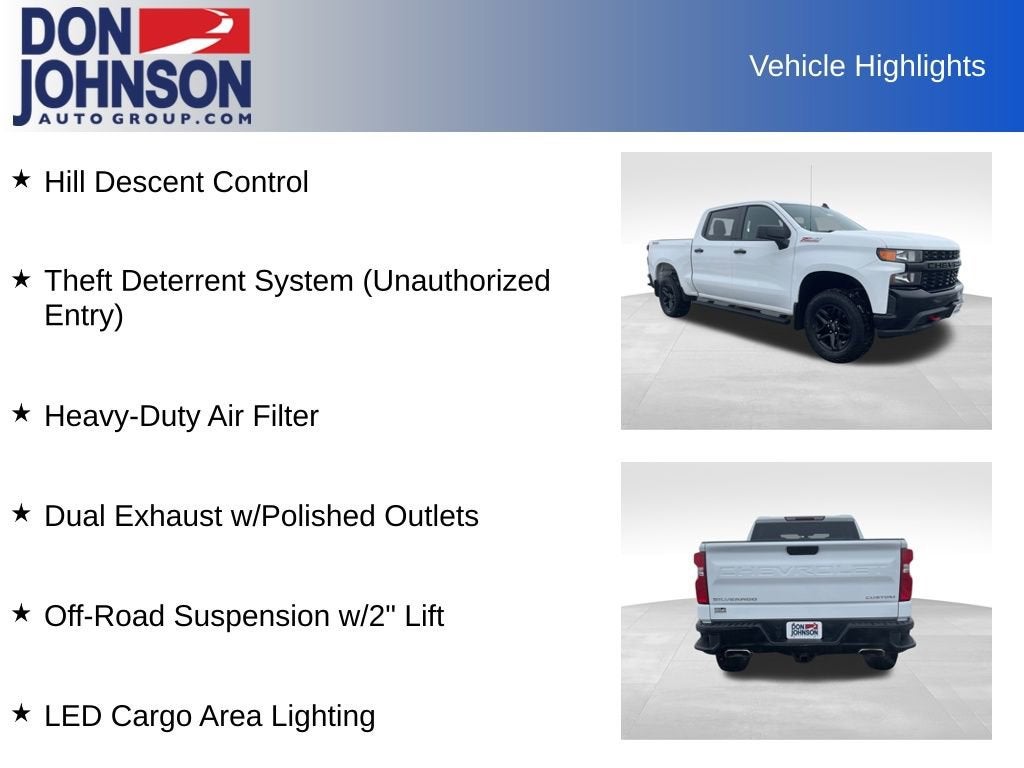 2021 Chevrolet Silverado 1500 Custom Trail Boss