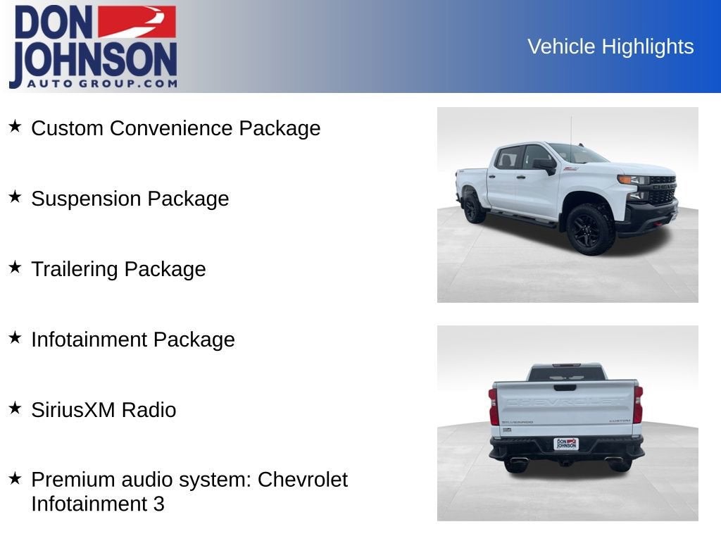 2021 Chevrolet Silverado 1500 Custom Trail Boss