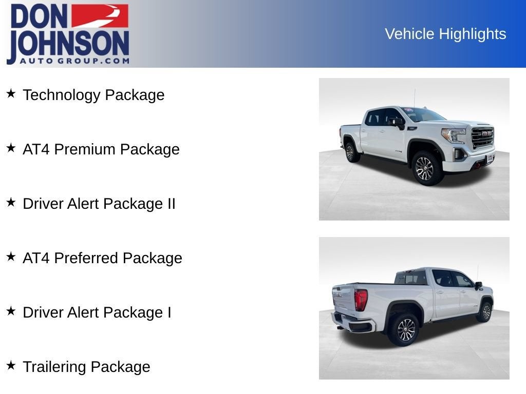 2021 GMC Sierra 1500 AT4