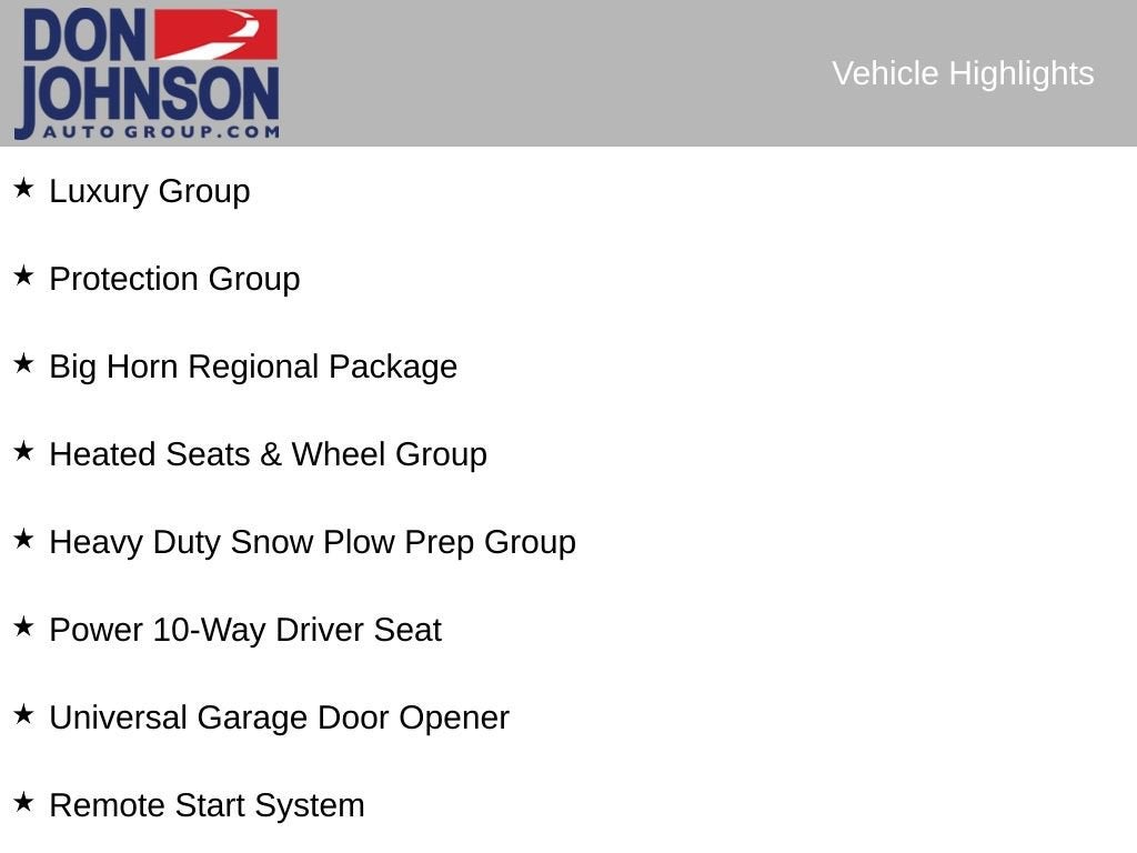 2017 RAM 2500 Big Horn