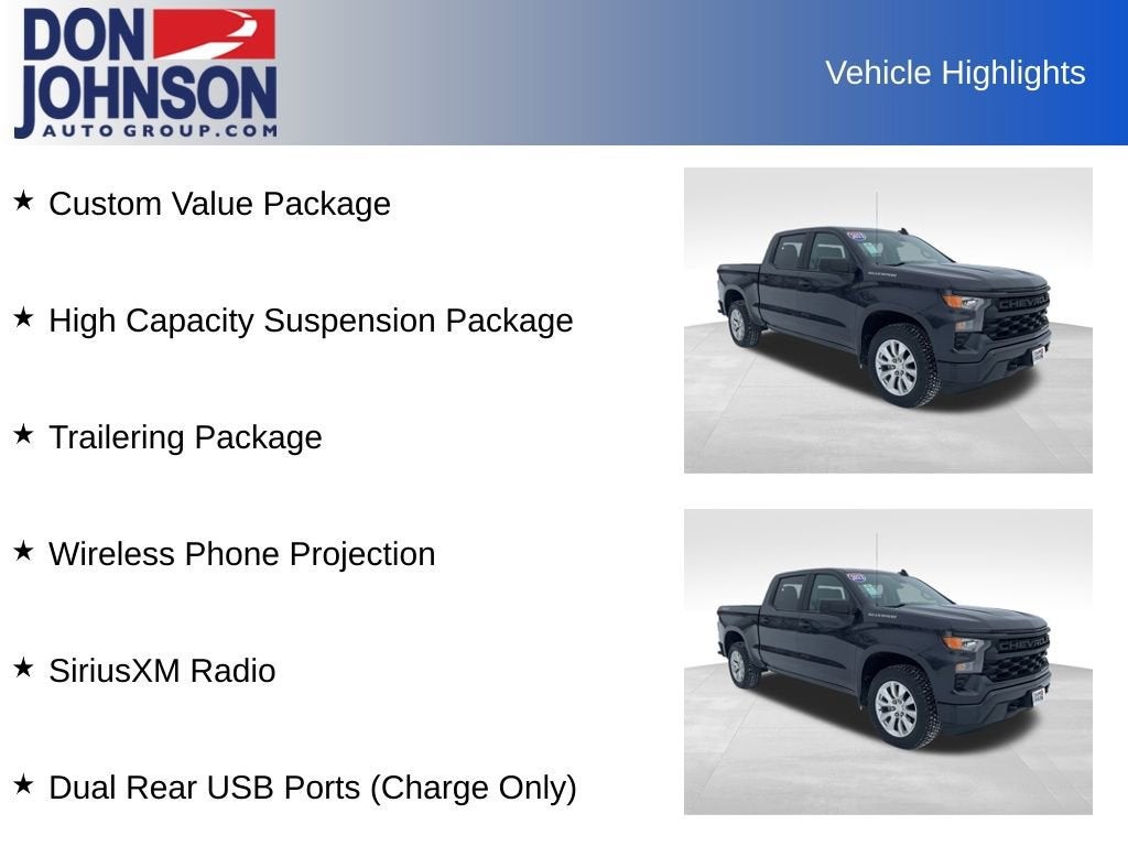 2023 Chevrolet Silverado 1500 Custom