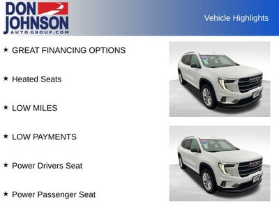 2024 GMC Acadia Elevation