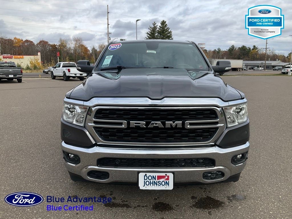 2022 RAM 1500 Big Horn Crew Cab 4x4 5'7' Box