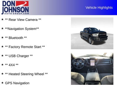 2024 RAM 2500 Big Horn Crew Cab 4x4 6'4' Box