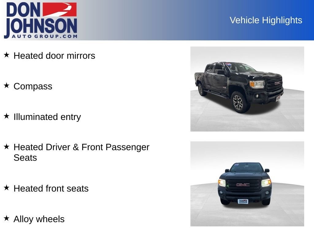 2018 GMC Canyon 4WD All Terrain w/Leather