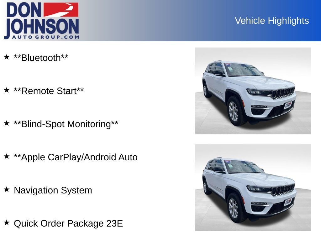 2023 Jeep Grand Cherokee Limited 4x4