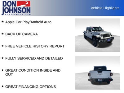 2022 Jeep Gladiator Overland 4x4