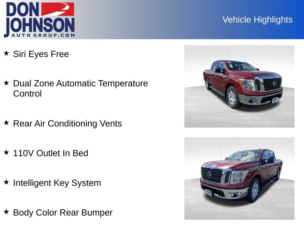 2017 Nissan TITAN SV