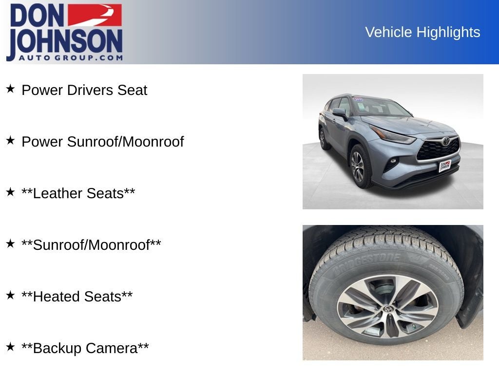 2021 Toyota Highlander XLE